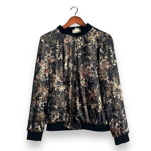 [Serengeti] Velvet Bomber Jacket